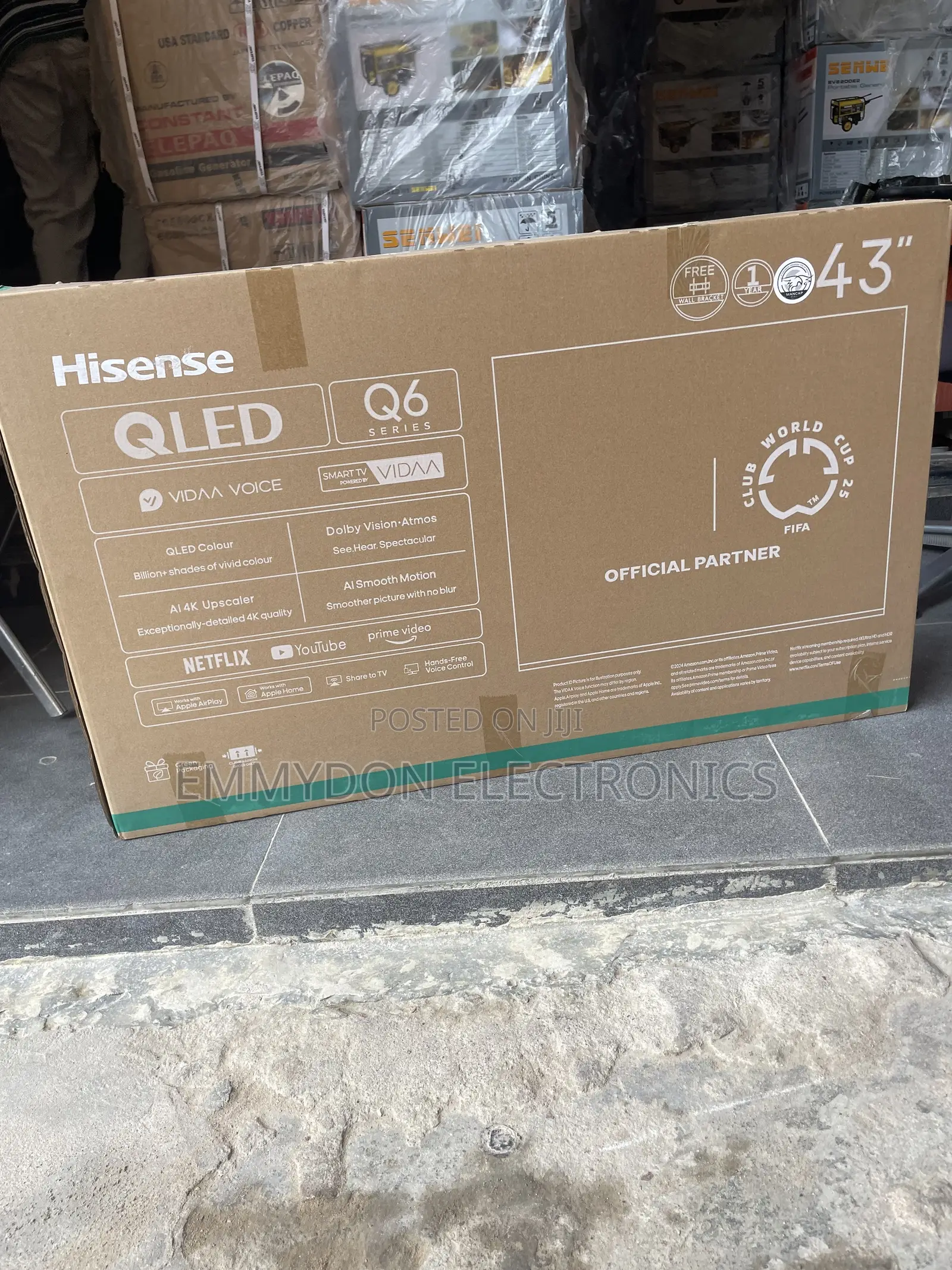 Hisense 43 Inch Smart Television Modern and Efficient