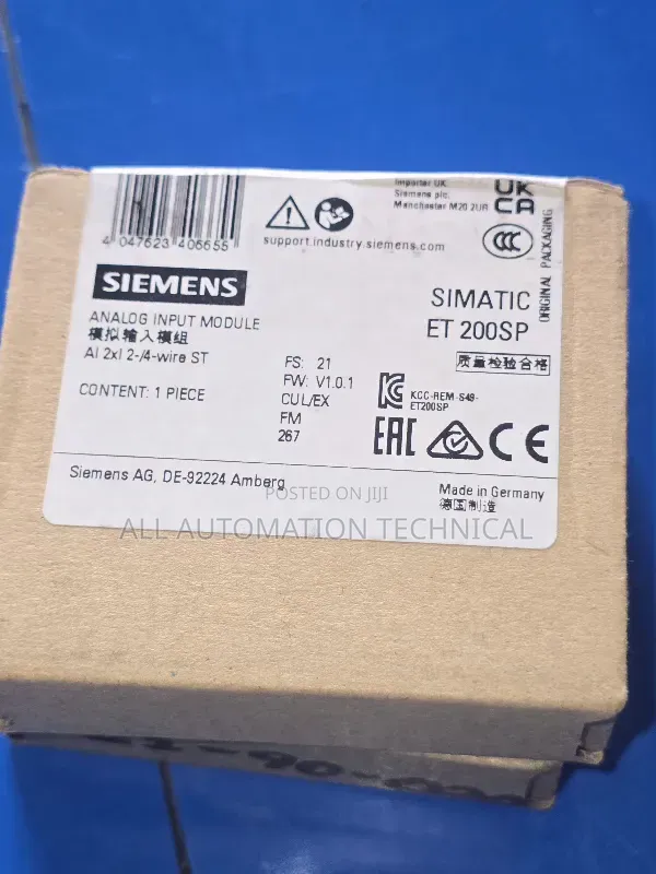 Siemens | 6es7134-6gd01-0ba1 | Input Module Analogue Al 4xi 2-/4-Wire