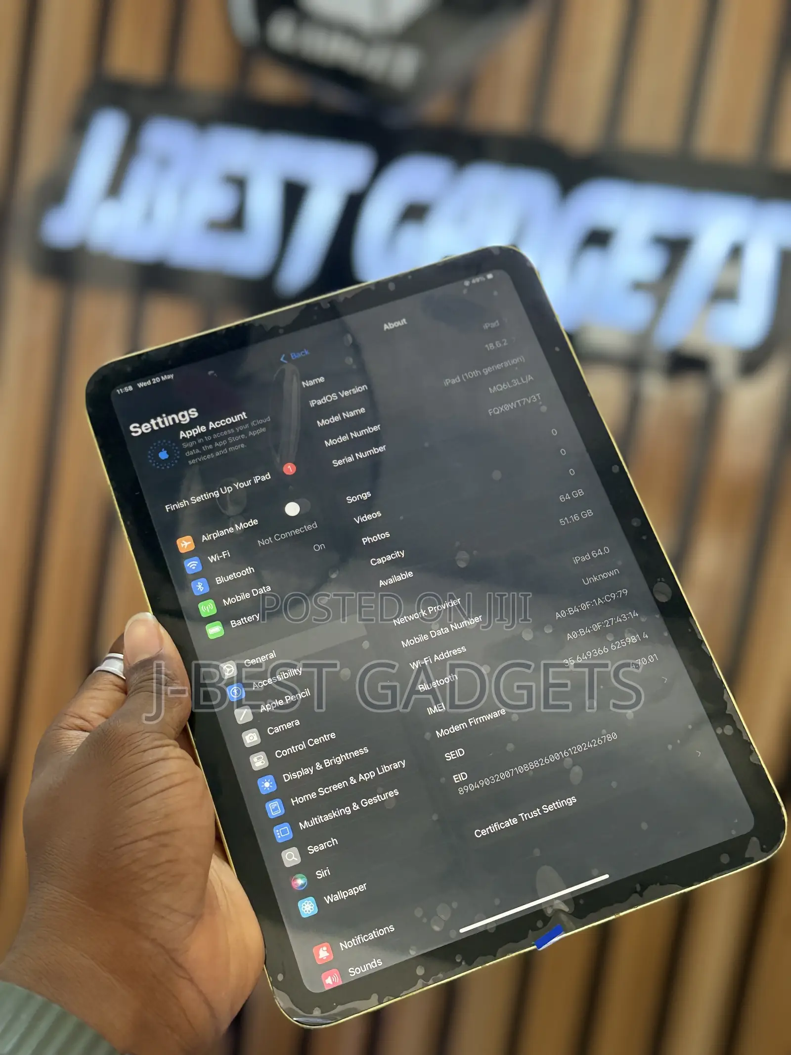 Apple iPad (2025) 64 GB Yellow