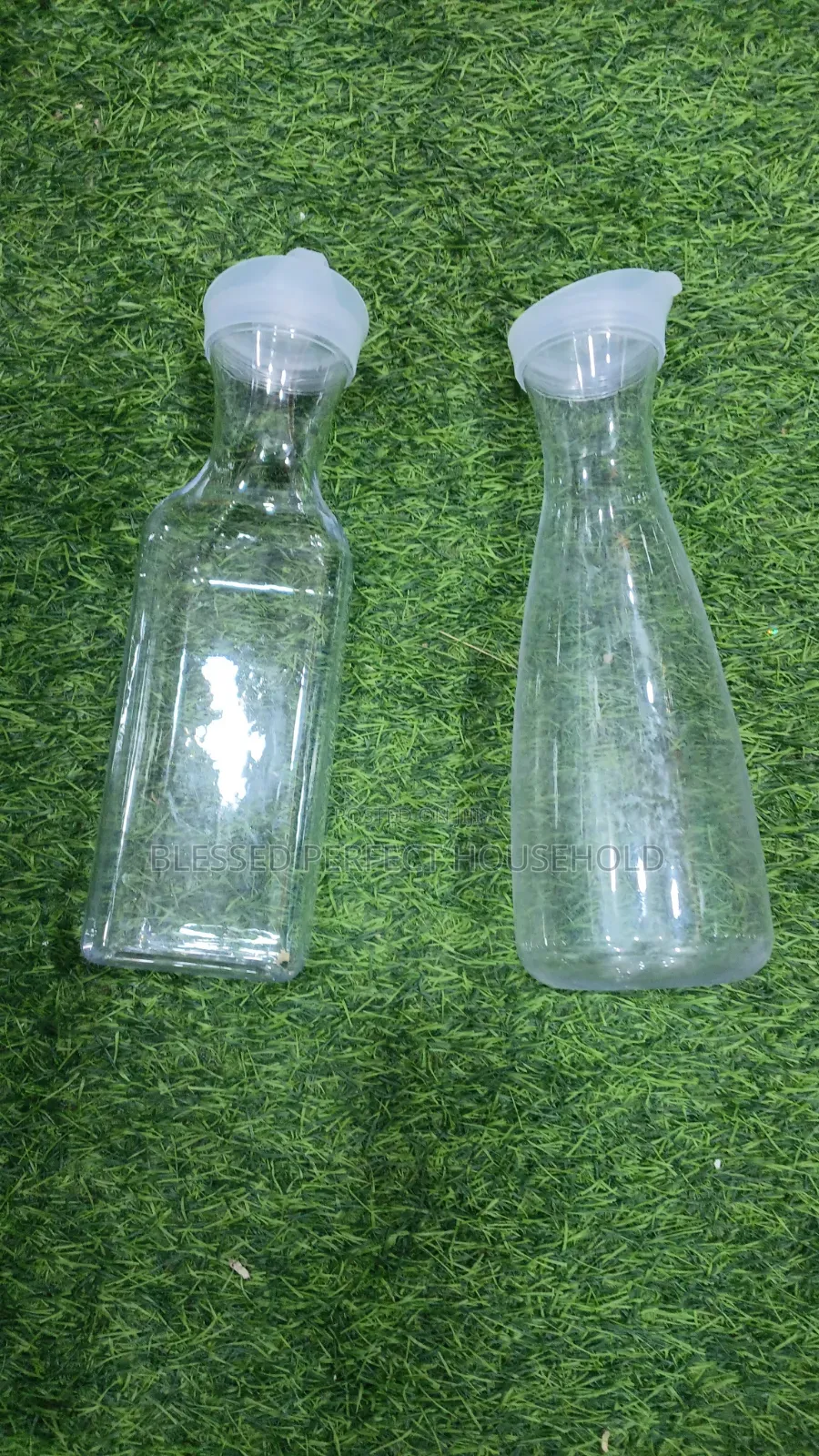 Transprant Juice Bottle