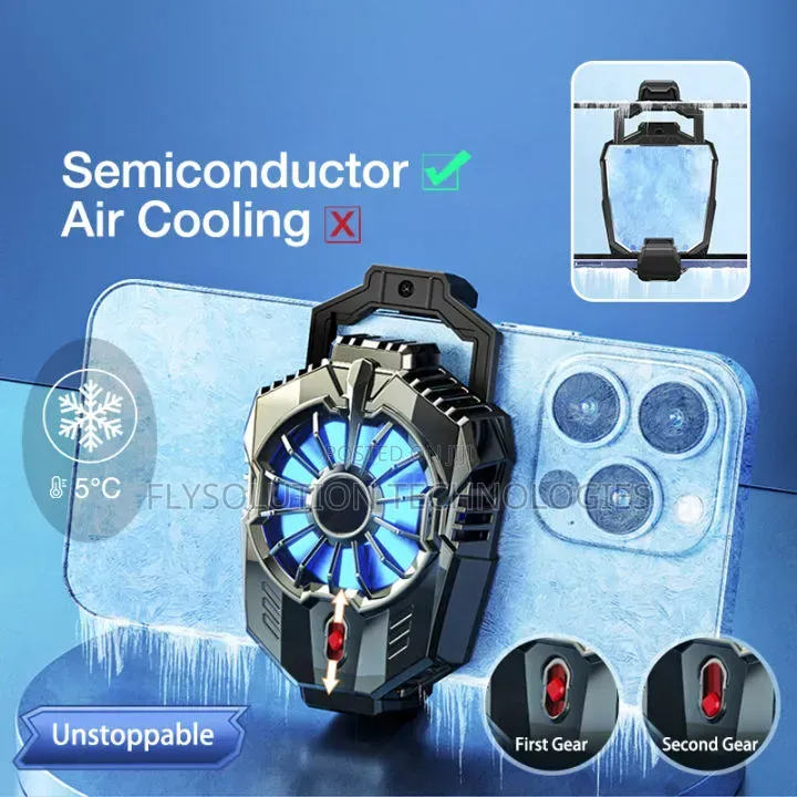X20 Portable Mobile Cooling Fan for Pugb/Freefire Player Phone Cooler