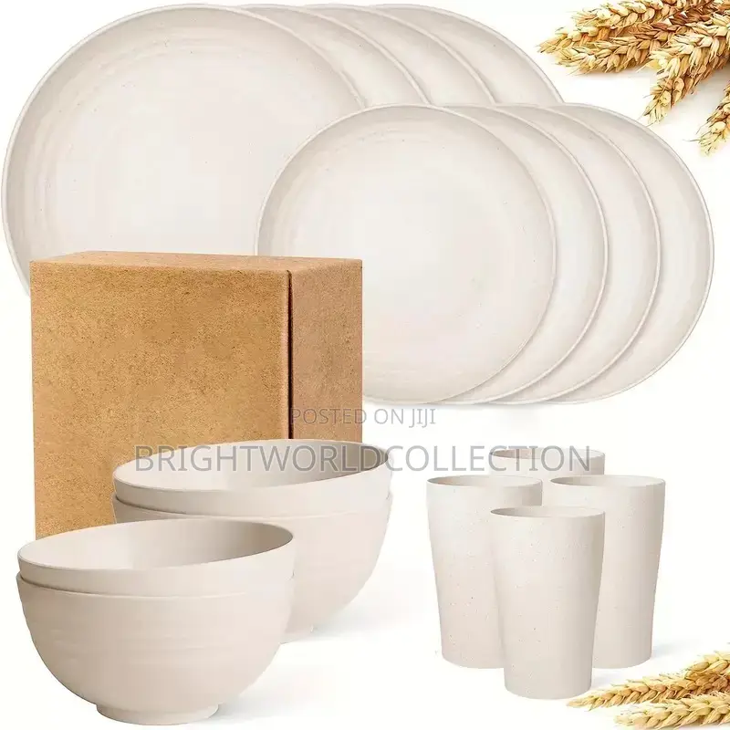 16 Set of Dinner Unbreakable Set Dinnerware Sets (16pcs)