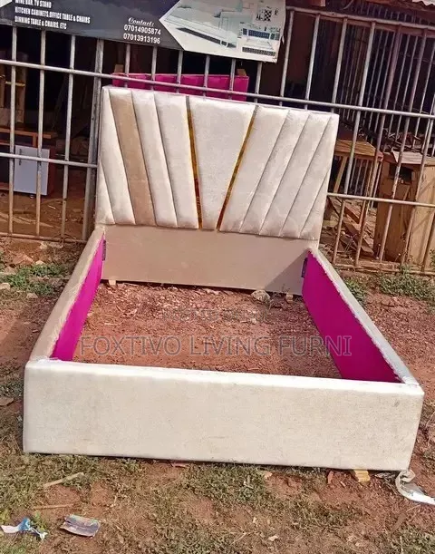 4 by 6 Bed Frame Plus Bedside Drawer