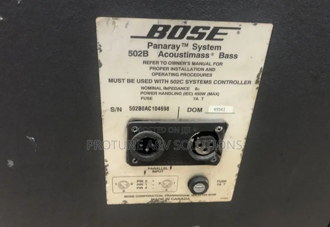 Bose 502b Aubwoofer