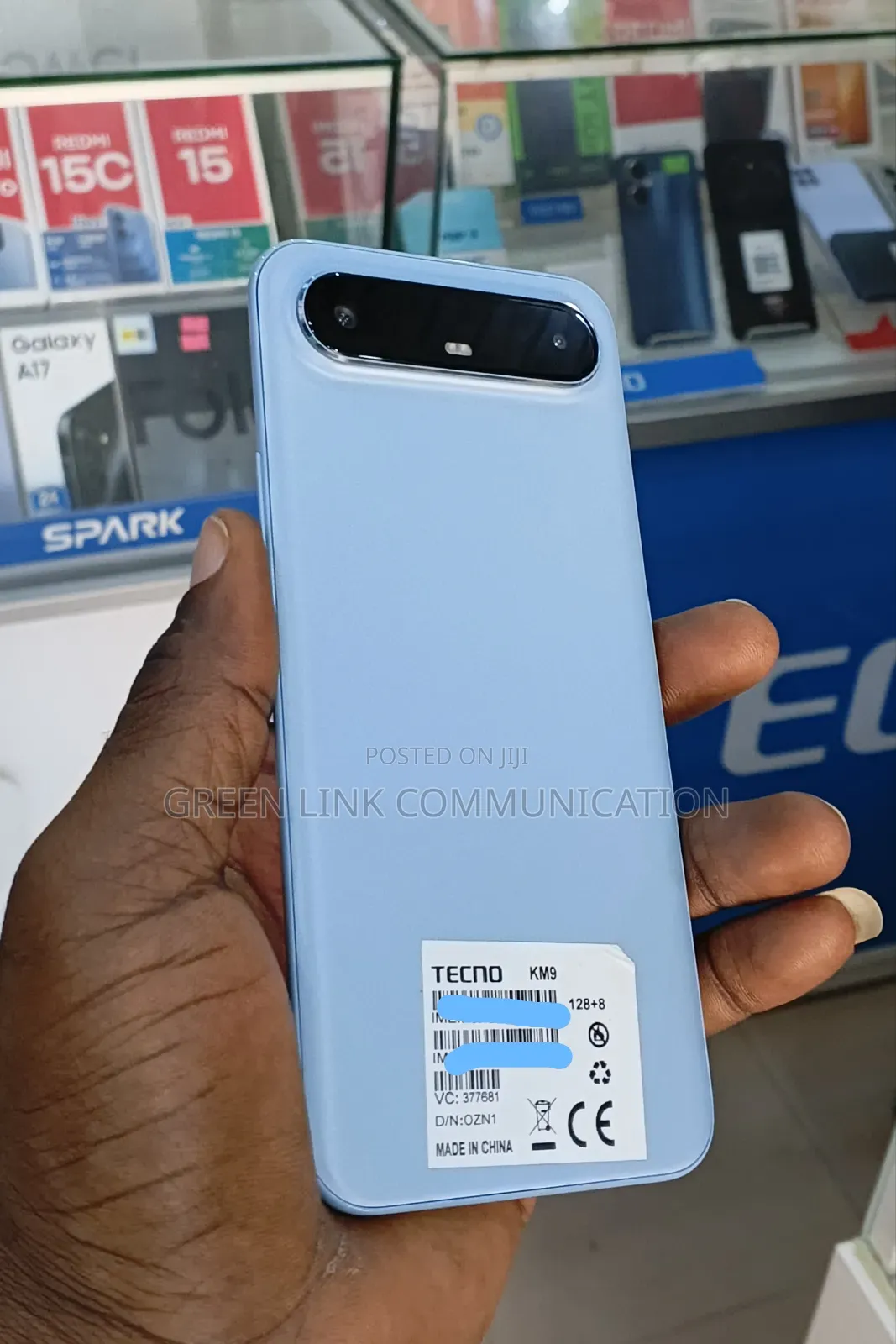 Tecno Spark Slim 256 GB Blue