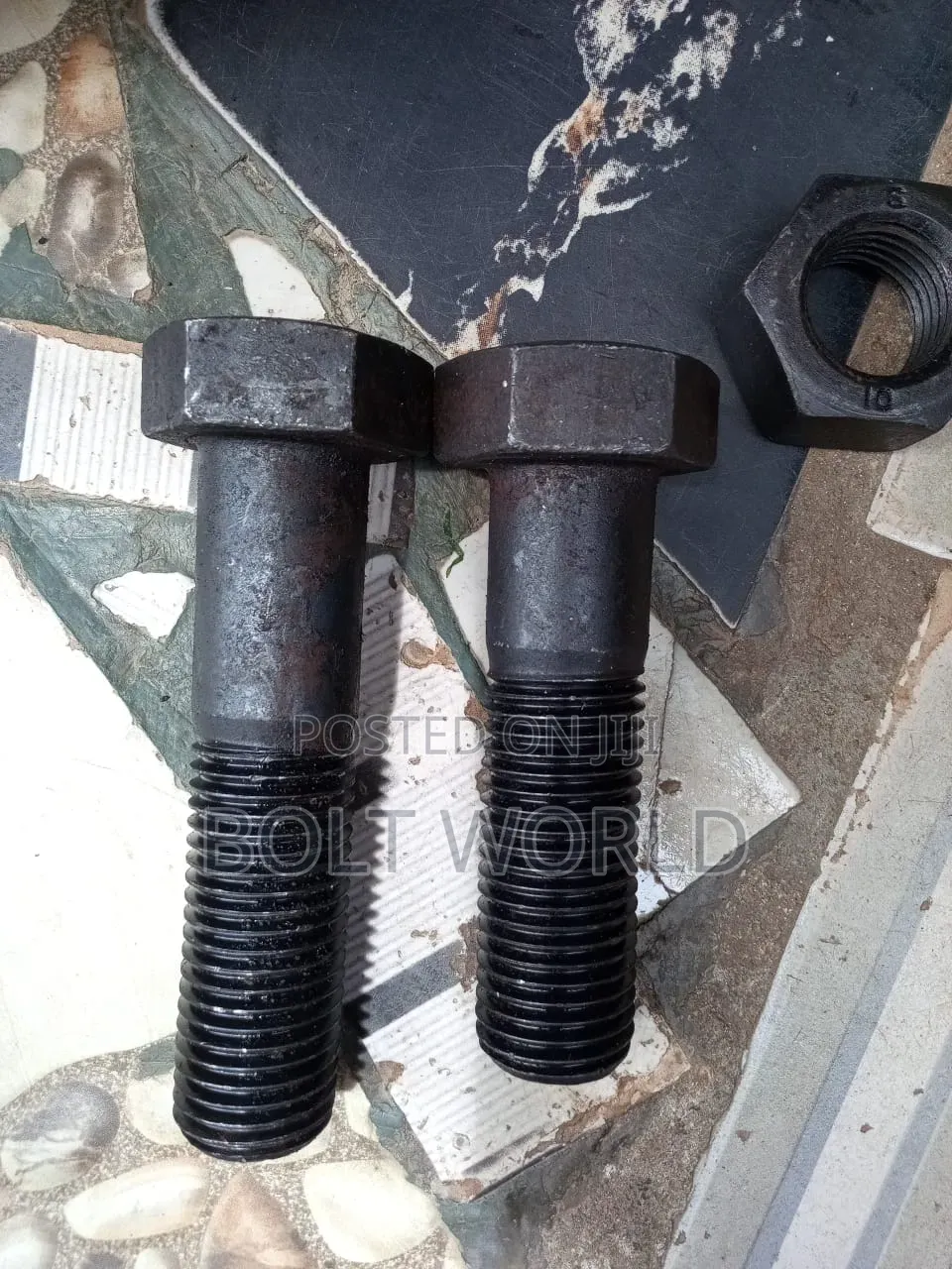 36mmx 150,130 Hex Bolt and Nut