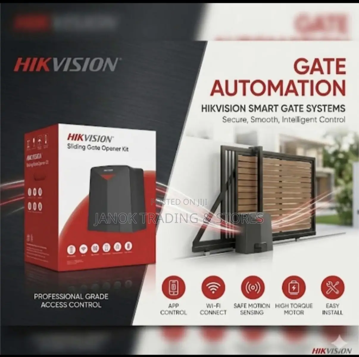 Ds-K3gl606wx-Wb Hikvison Slide Gate Opener Kit
