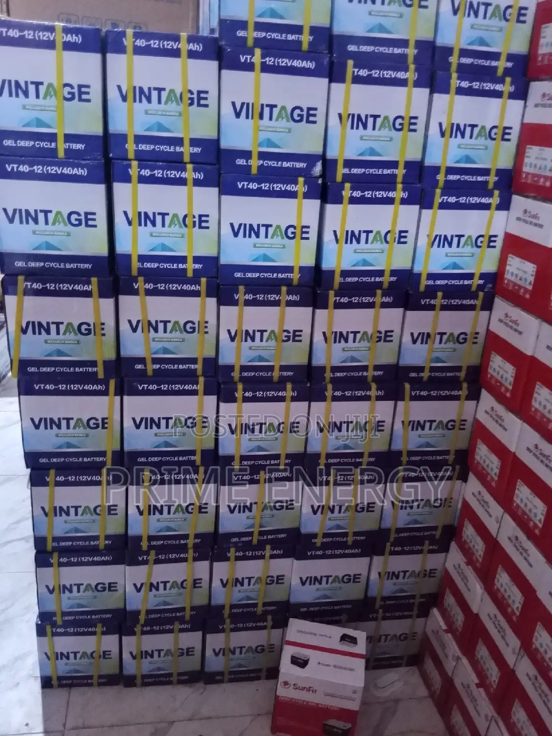 40ah 12v Vintage Gel Deep Circle Batteries Much Available Now