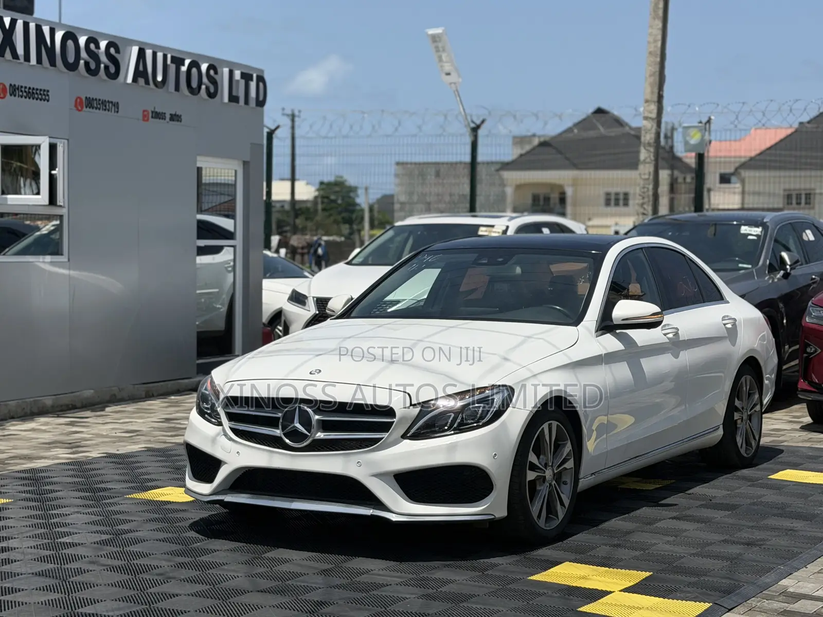 Mercedes-Benz C300 Luxury 4Matic Sedan AWD (2.0L 4cyl 7A) 2016 White