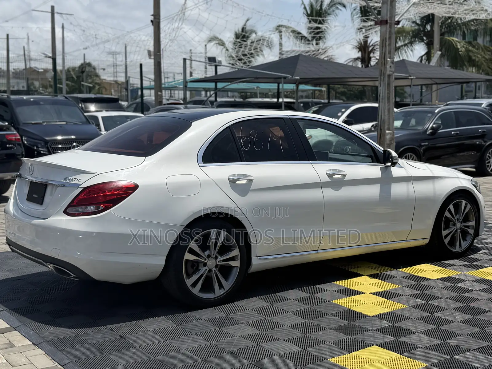 Mercedes-Benz C300 Luxury 4Matic Sedan AWD (2.0L 4cyl 7A) 2016 White