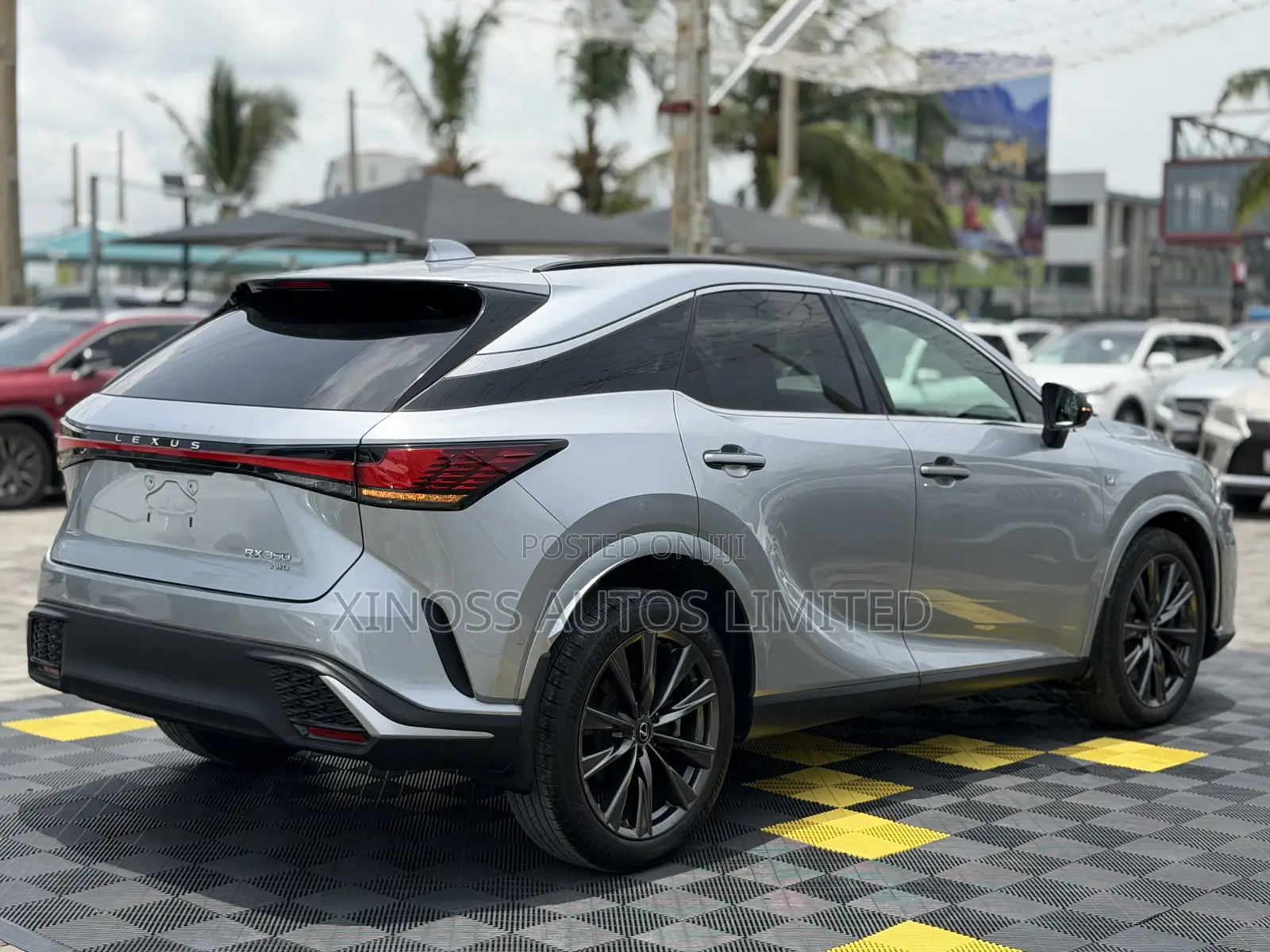 Lexus RX 350 F SPORT AWD 2023 Silver