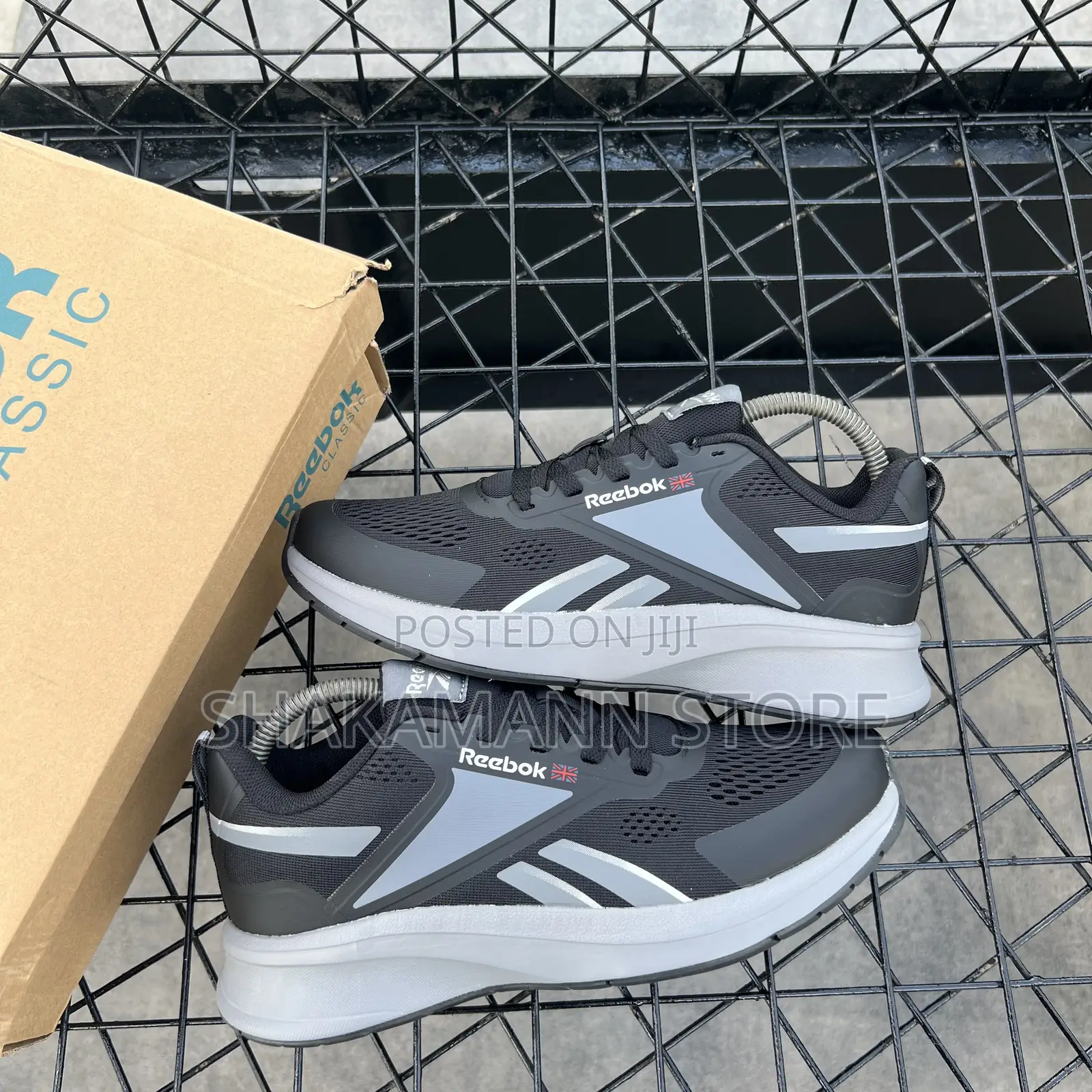 Original Reebok Cl Runner Black Grey