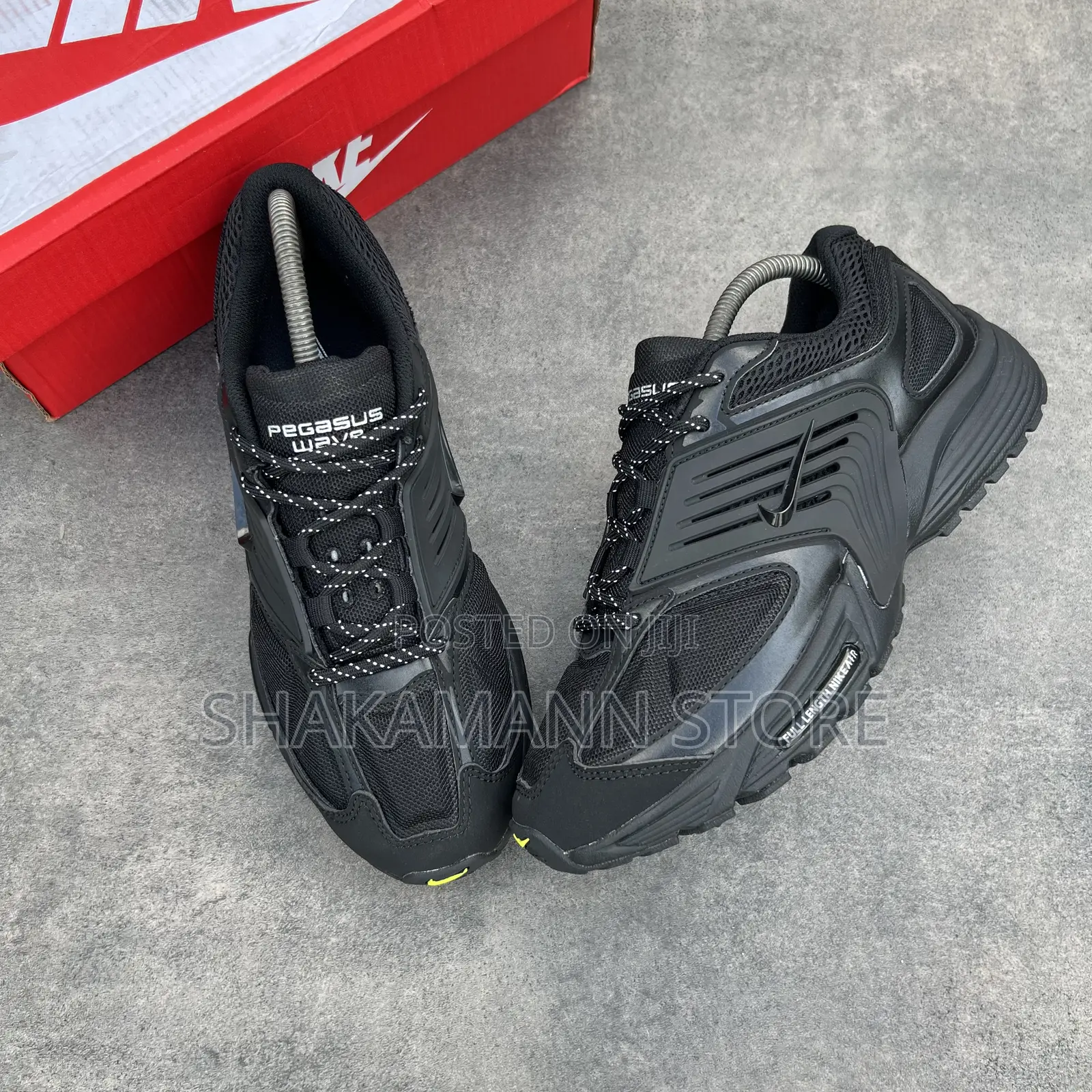 Original Nike Runner Shoes Triple Black
