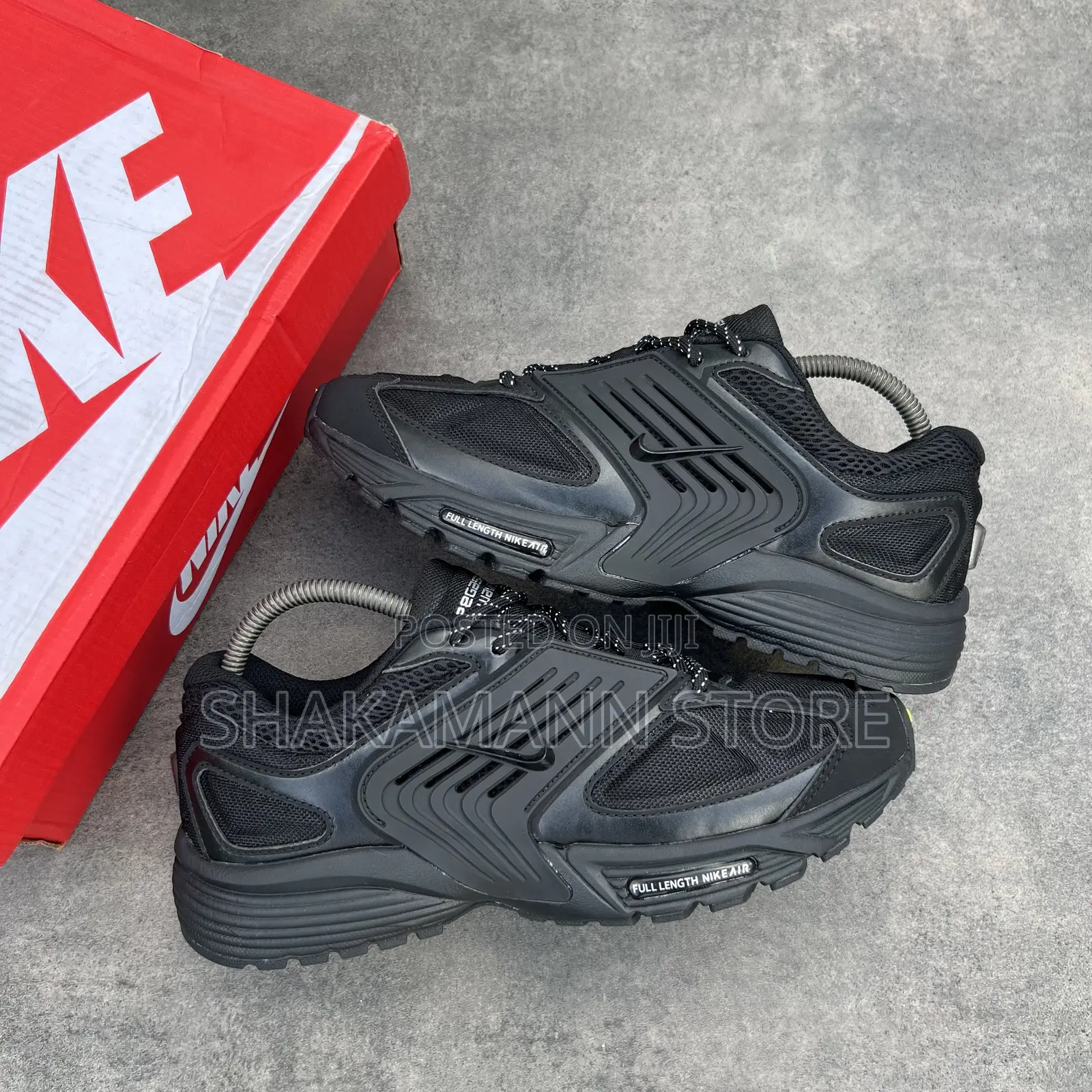 Original Nike Runner Shoes Triple Black
