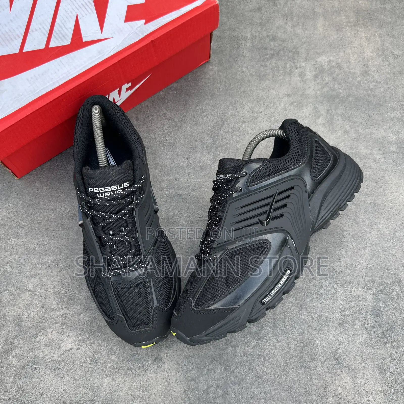 Original Nike Runner Shoes Triple Black