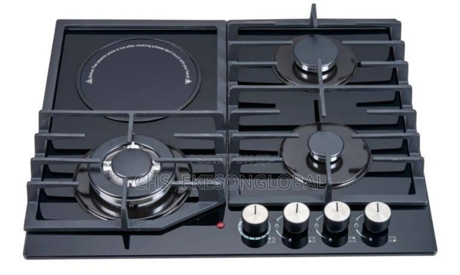 3+1 60cm Electric and Gas Burner
