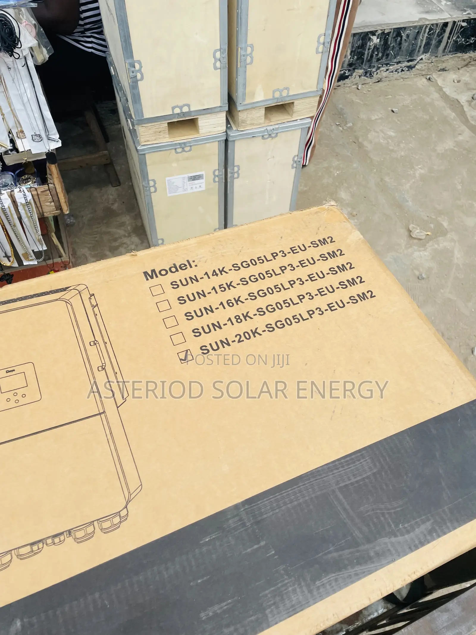 Original 20kva 48v (3phase) Deye Lithium Ion Battery