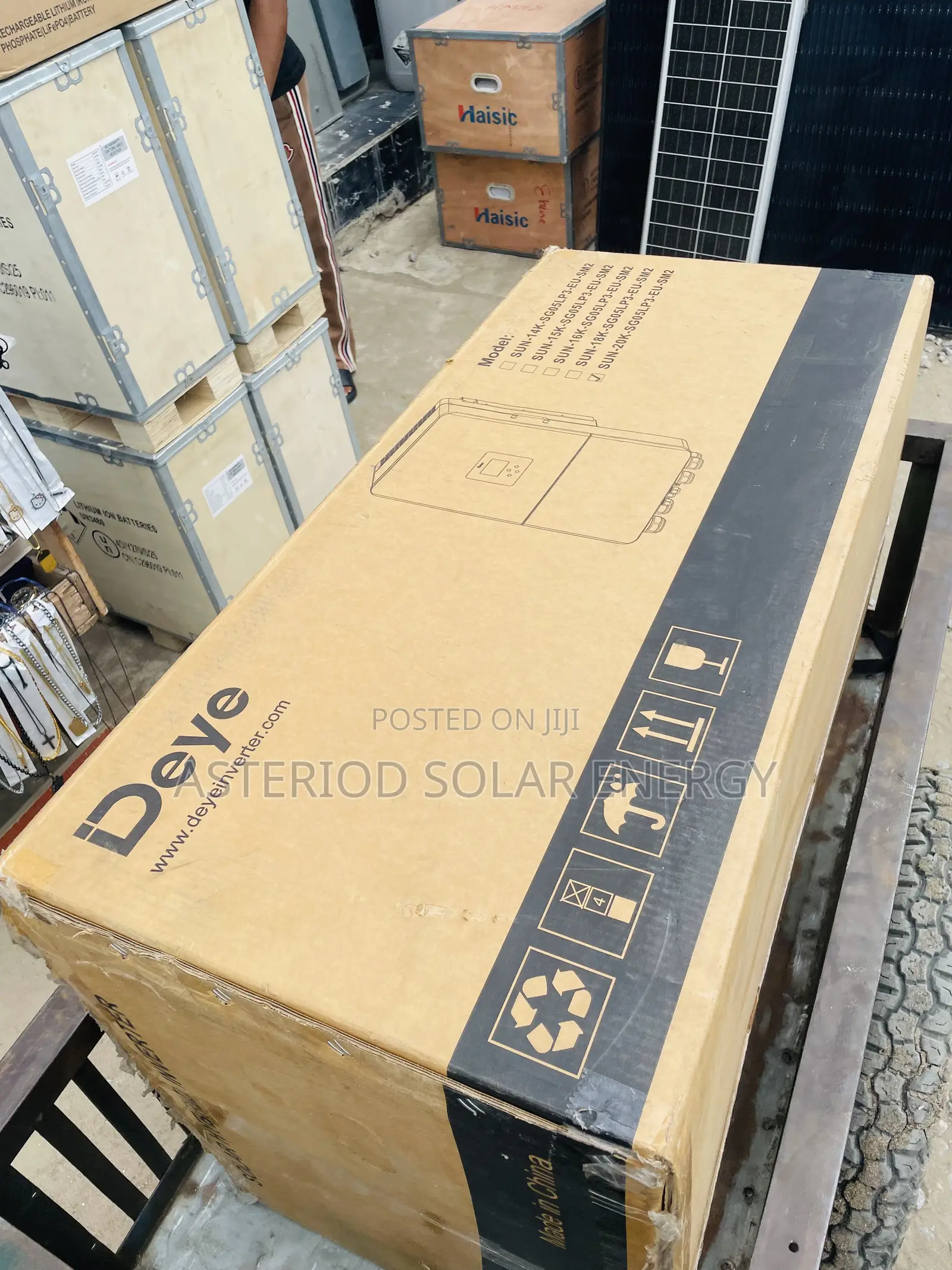 Original 20kva 48v (3phase) Deye Lithium Ion Battery