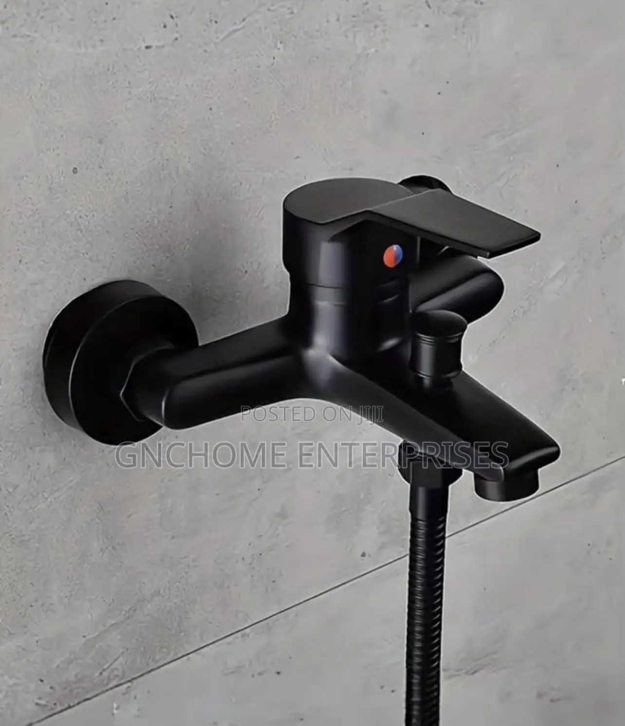 Bath Mixer Tap Black