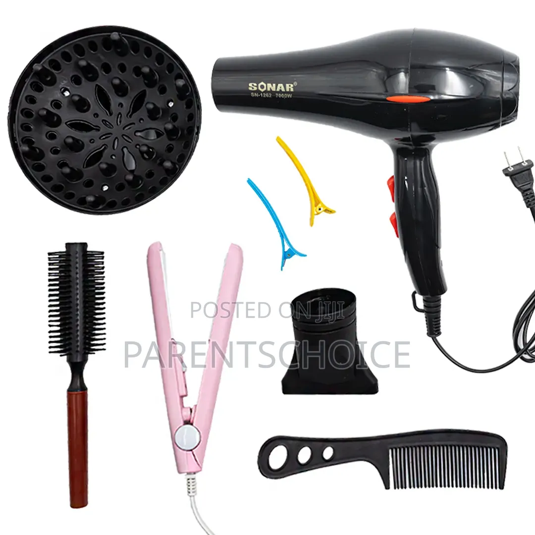 8-in-1 Professional Hair Dryer Set – 7000w
