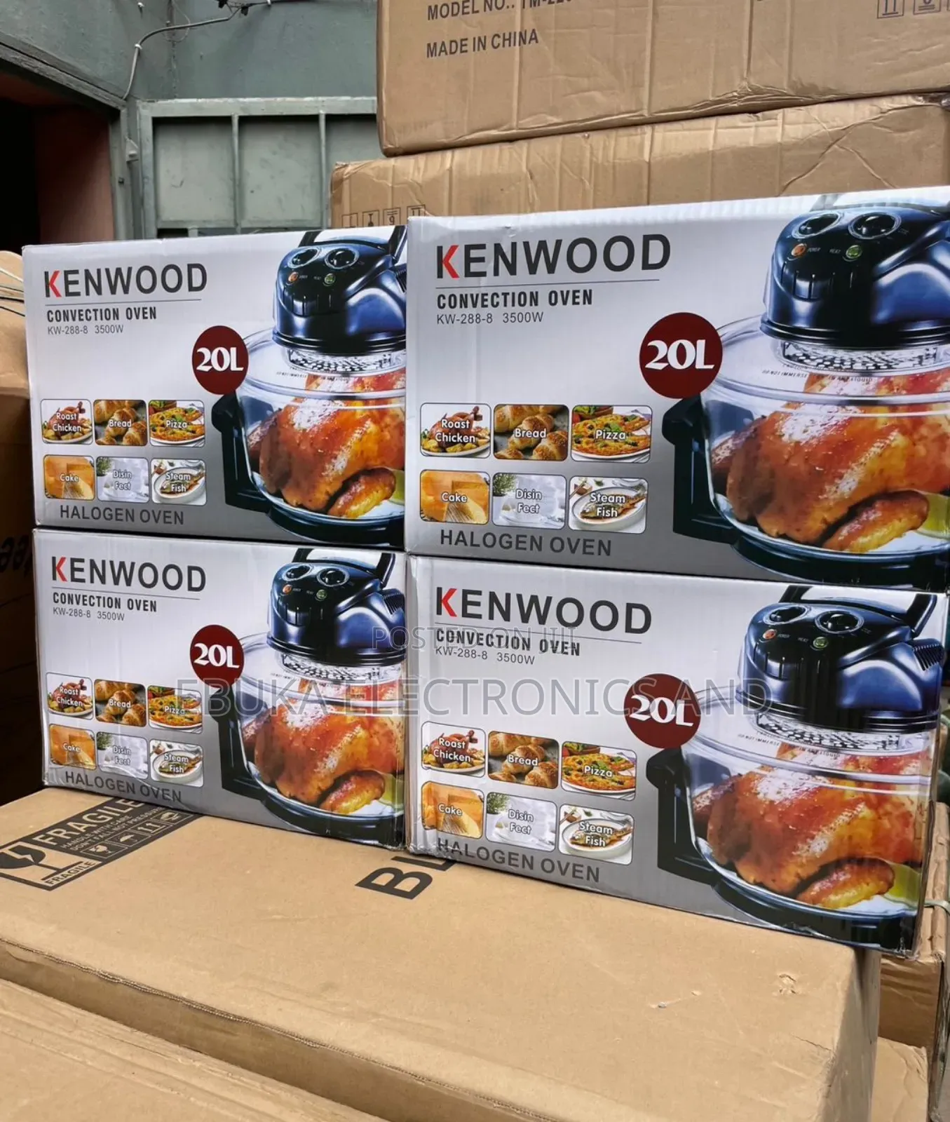 20l Kenwood 8-in-1 Convection Halogen OvenIs Available Now