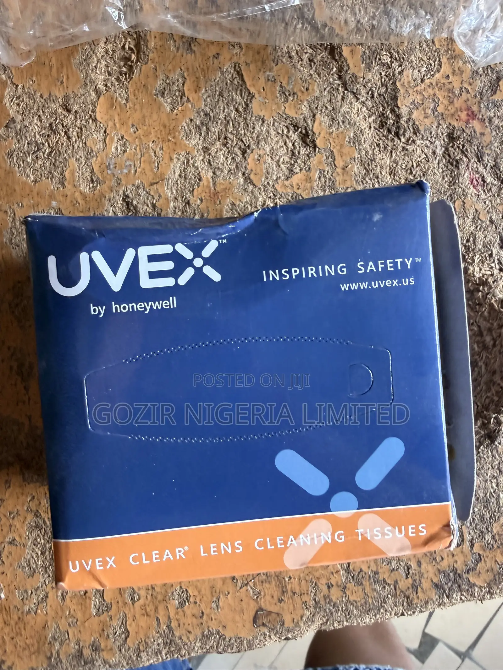 Uvex Clear Lens Cleaning Tissues