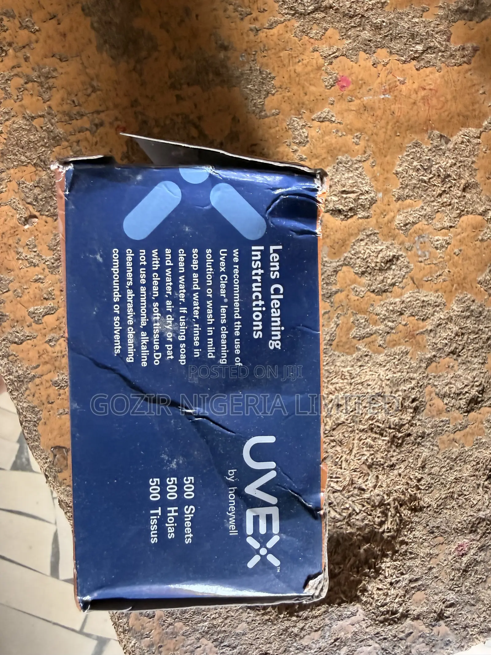 Uvex Clear Lens Cleaning Tissues