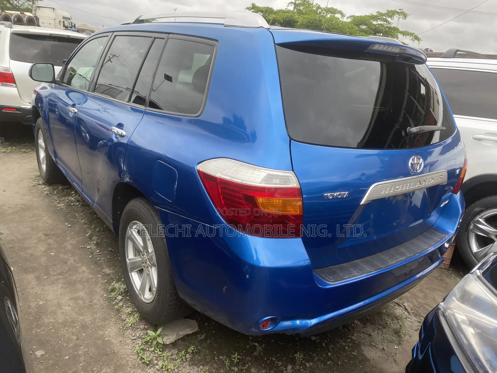 Toyota Highlander Sport 2010 Blue