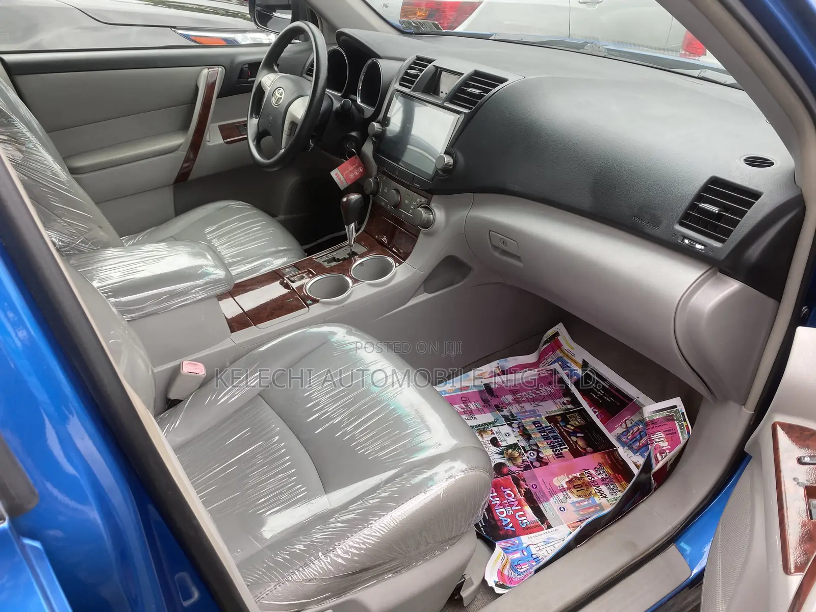Toyota Highlander Sport 2010 Blue