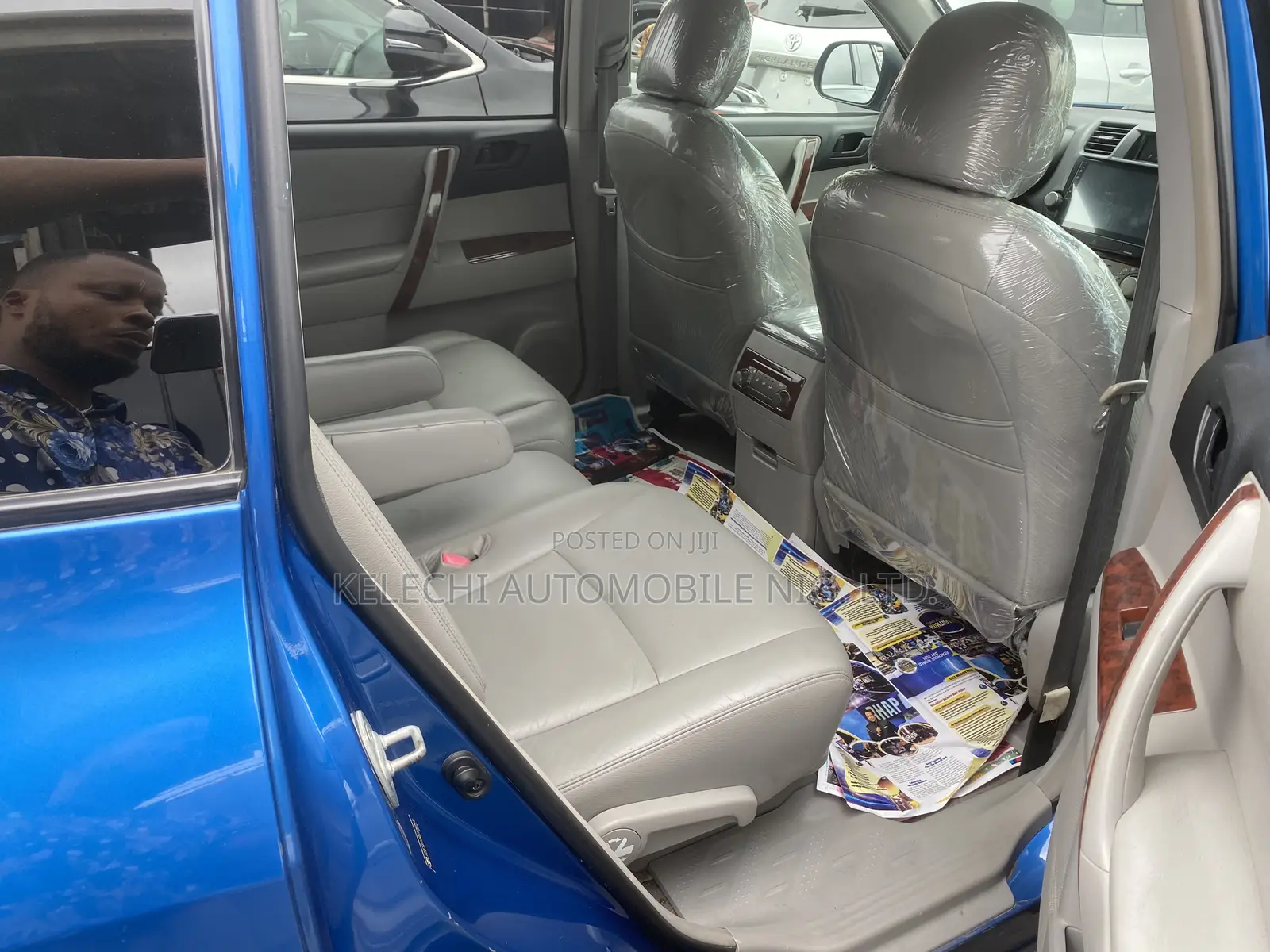 Toyota Highlander Sport 2010 Blue
