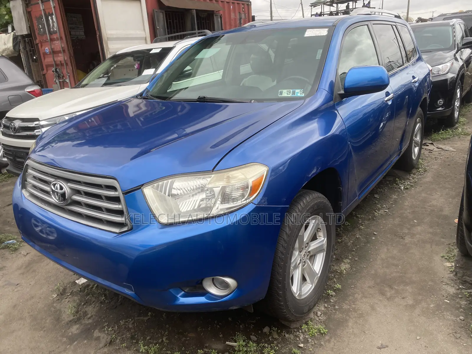 Toyota Highlander Sport 2010 Blue