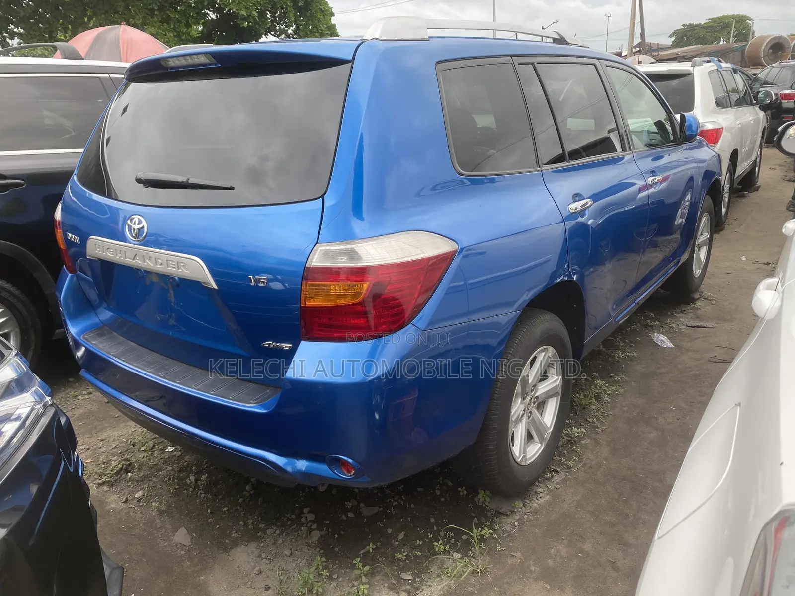 Toyota Highlander Sport 2010 Blue