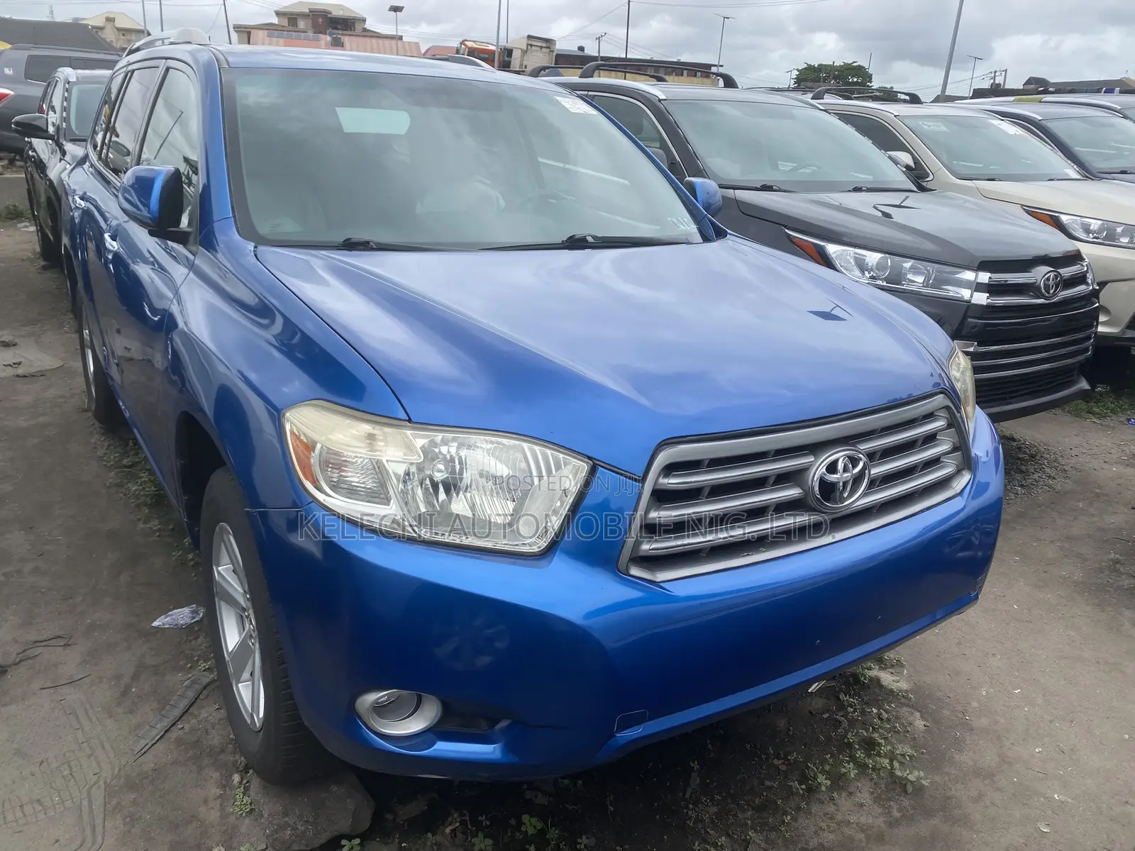 Toyota Highlander Sport 2010 Blue