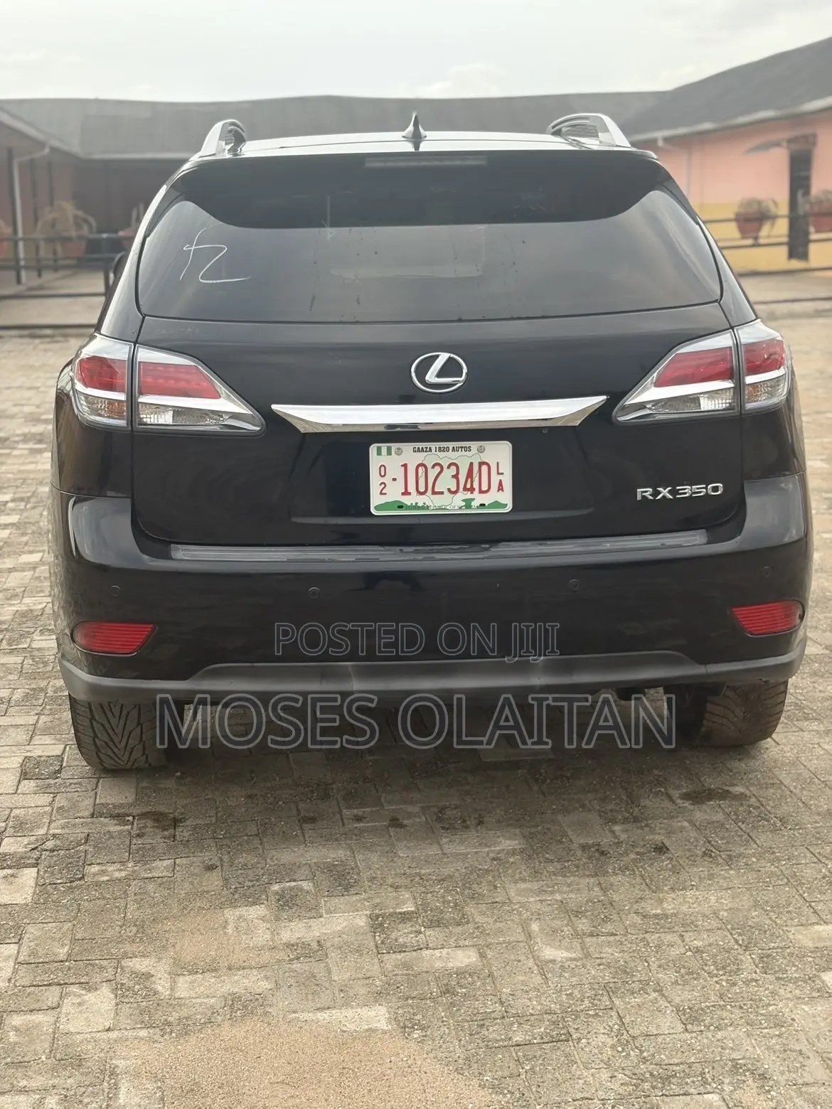 Lexus RX 350 FWD 2014 Black