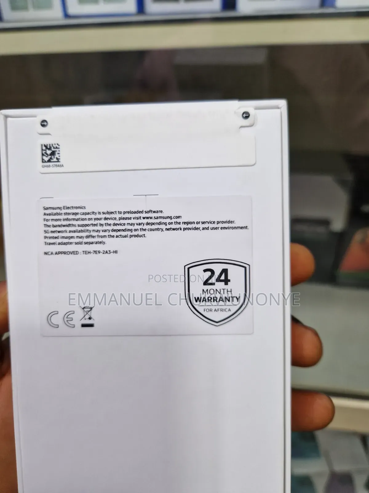 New Samsung Galaxy A37 128 GB Black