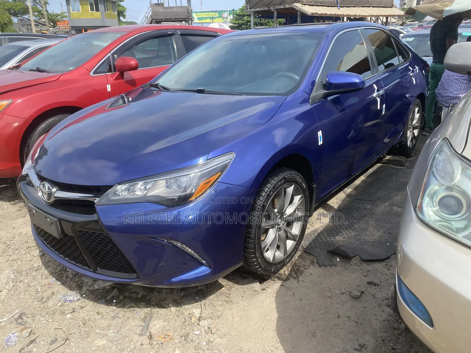 Toyota Camry XSE 4dr Sedan (3.5L 6cyl 6A) 2017 Blue
