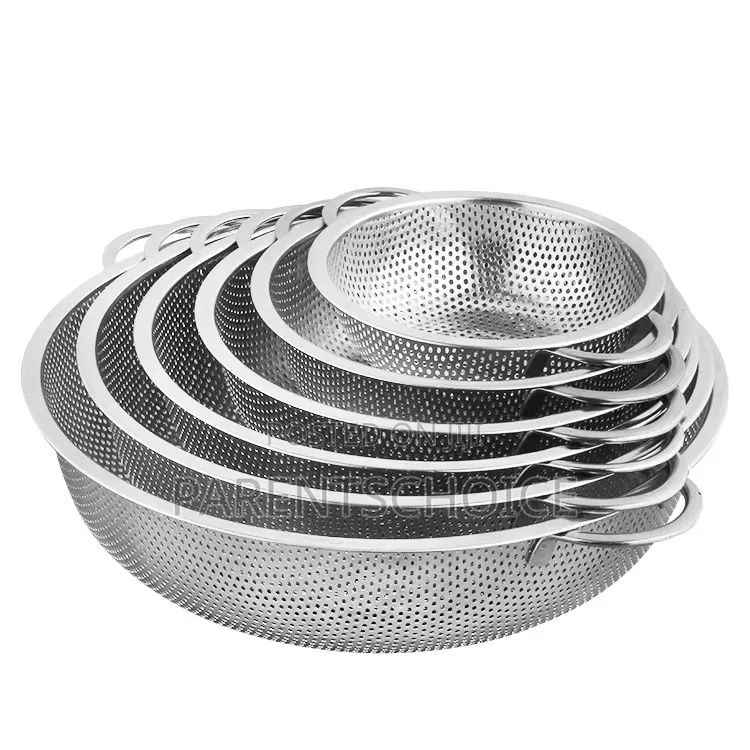 Baoping 6-Piece Stainless Steel Strainer Colander Set*