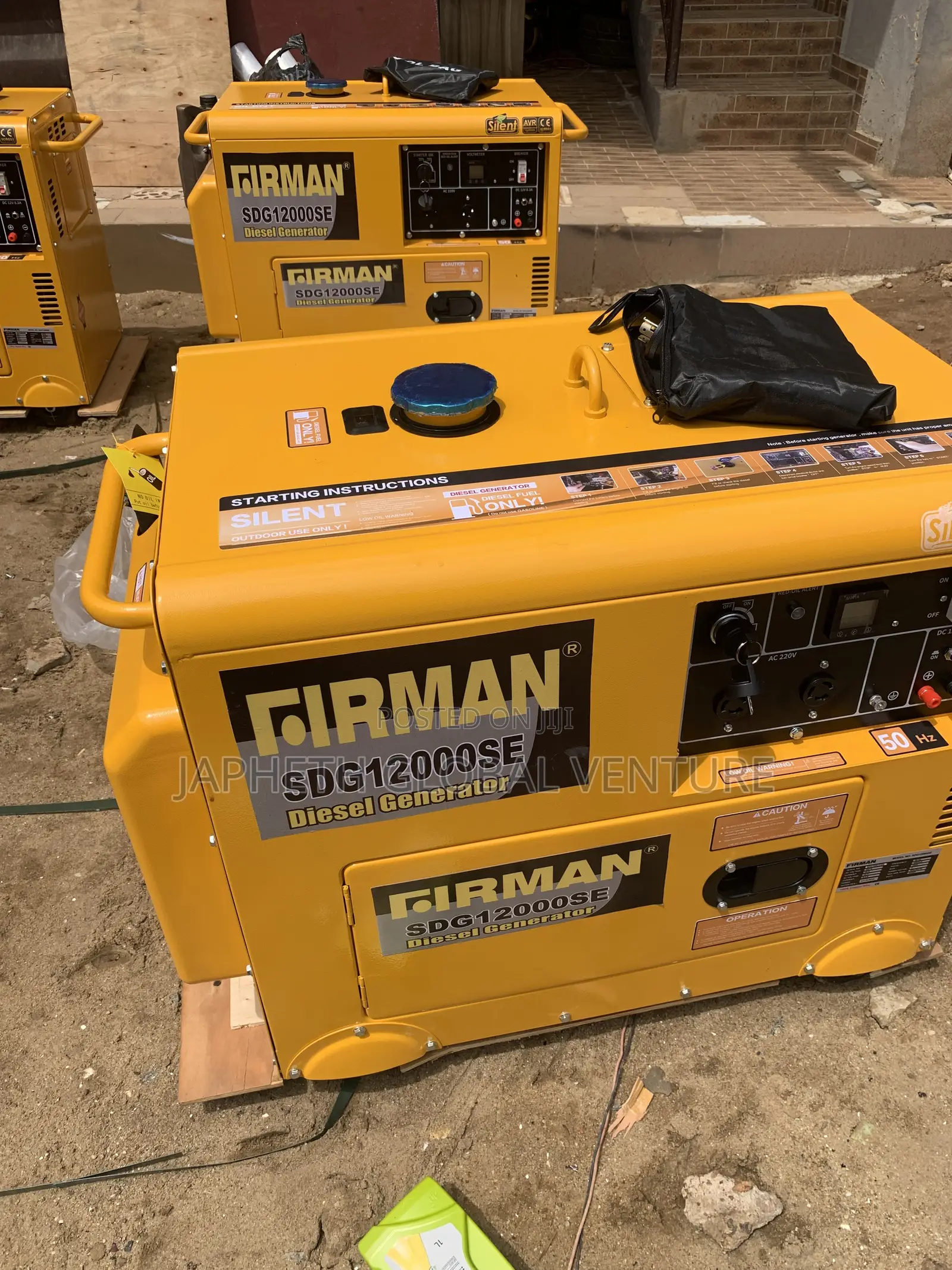 Premium Firman Sdg12000se Diesel Generator With Copper Winding