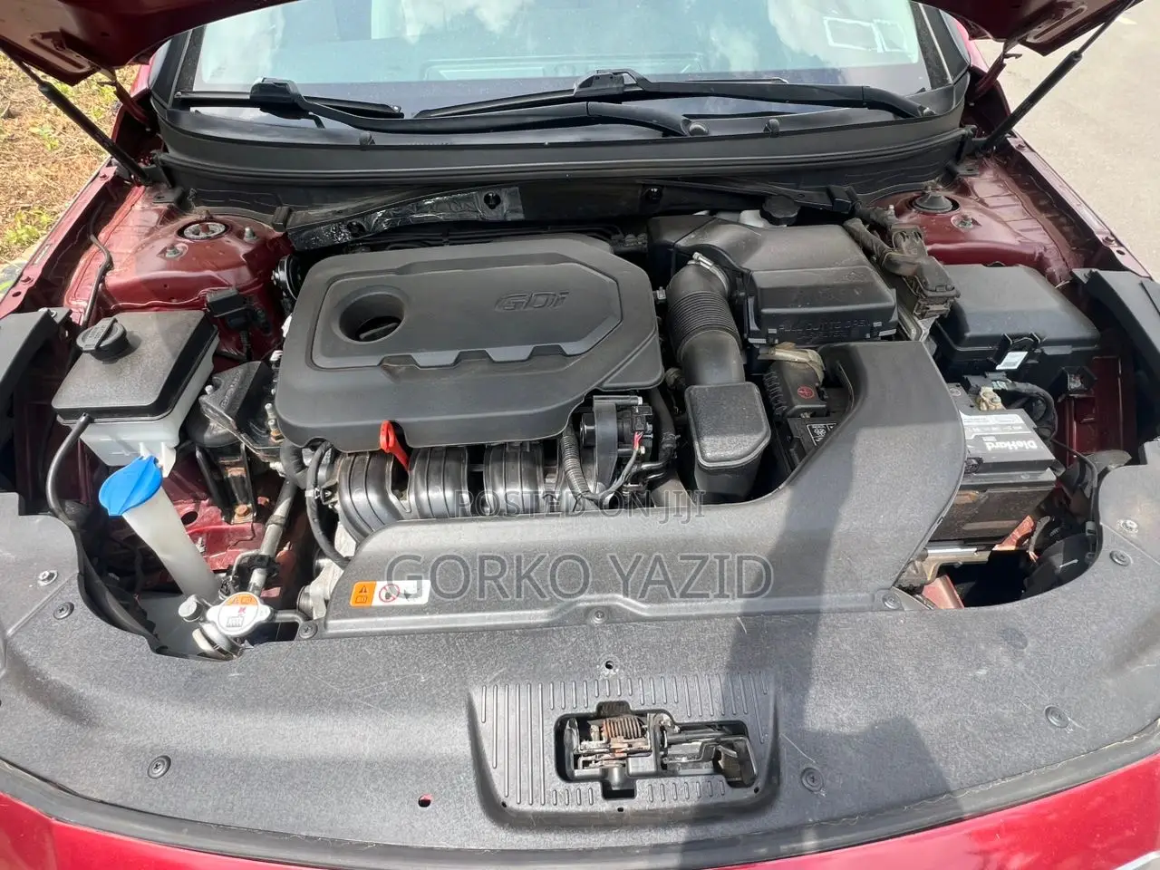 Hyundai Sonata Eco 4dr Sedan (1.6L 4cyl Turbo 7AM) 2015 Red