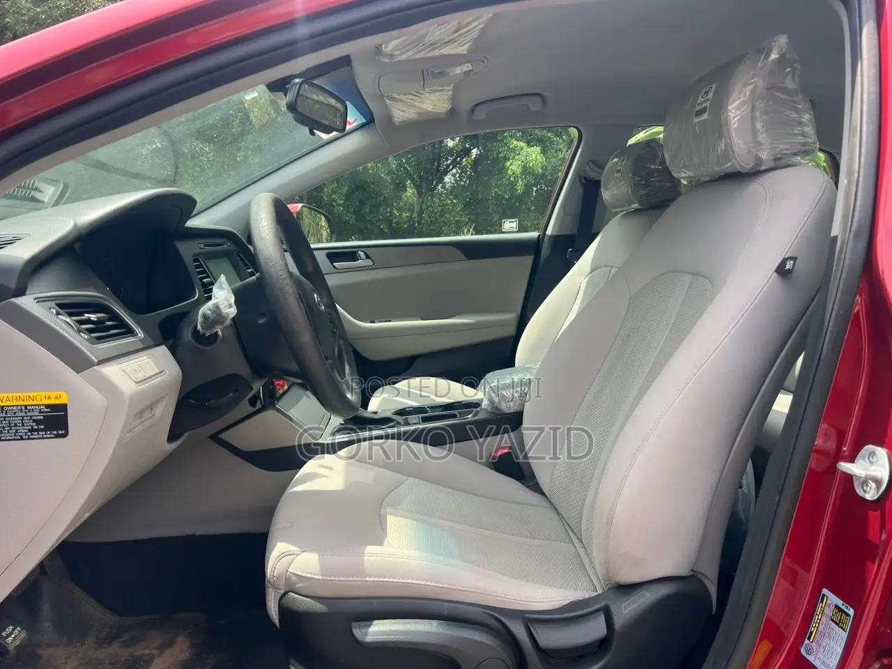 Hyundai Sonata Eco 4dr Sedan (1.6L 4cyl Turbo 7AM) 2015 Red