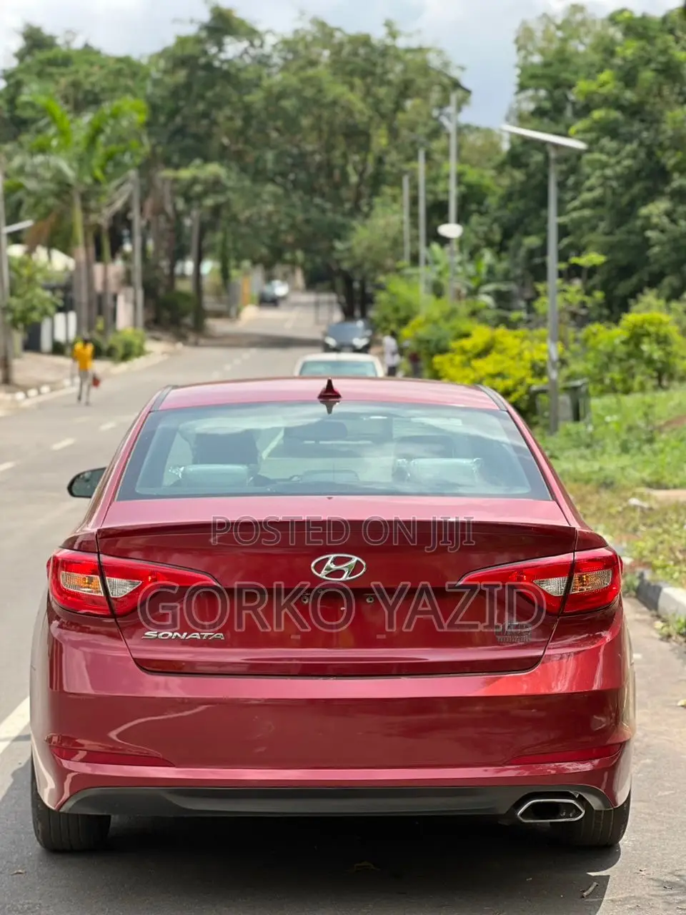 Hyundai Sonata Eco 4dr Sedan (1.6L 4cyl Turbo 7AM) 2015 Red