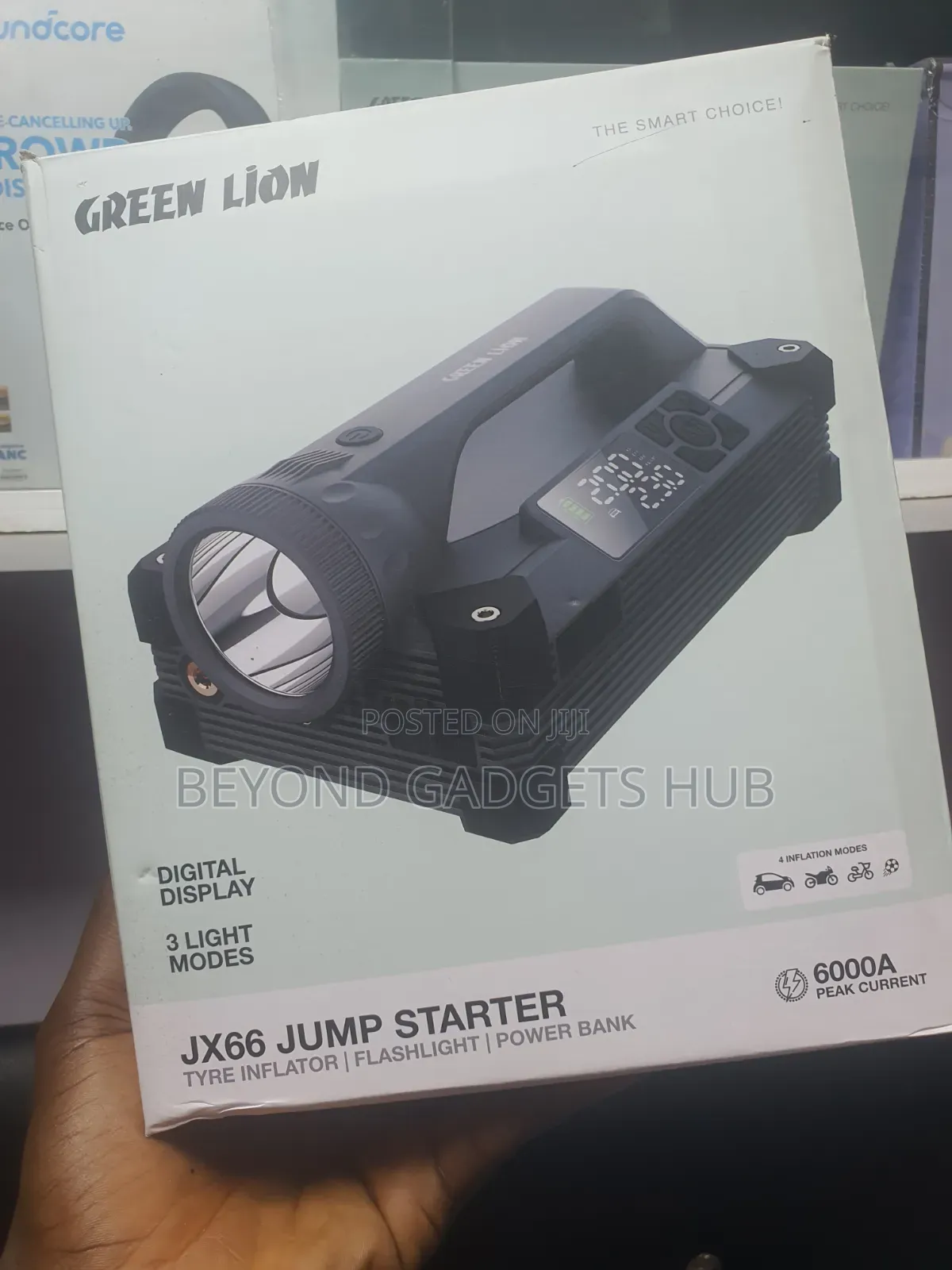 The Green Lion Jx66 Jump Starter