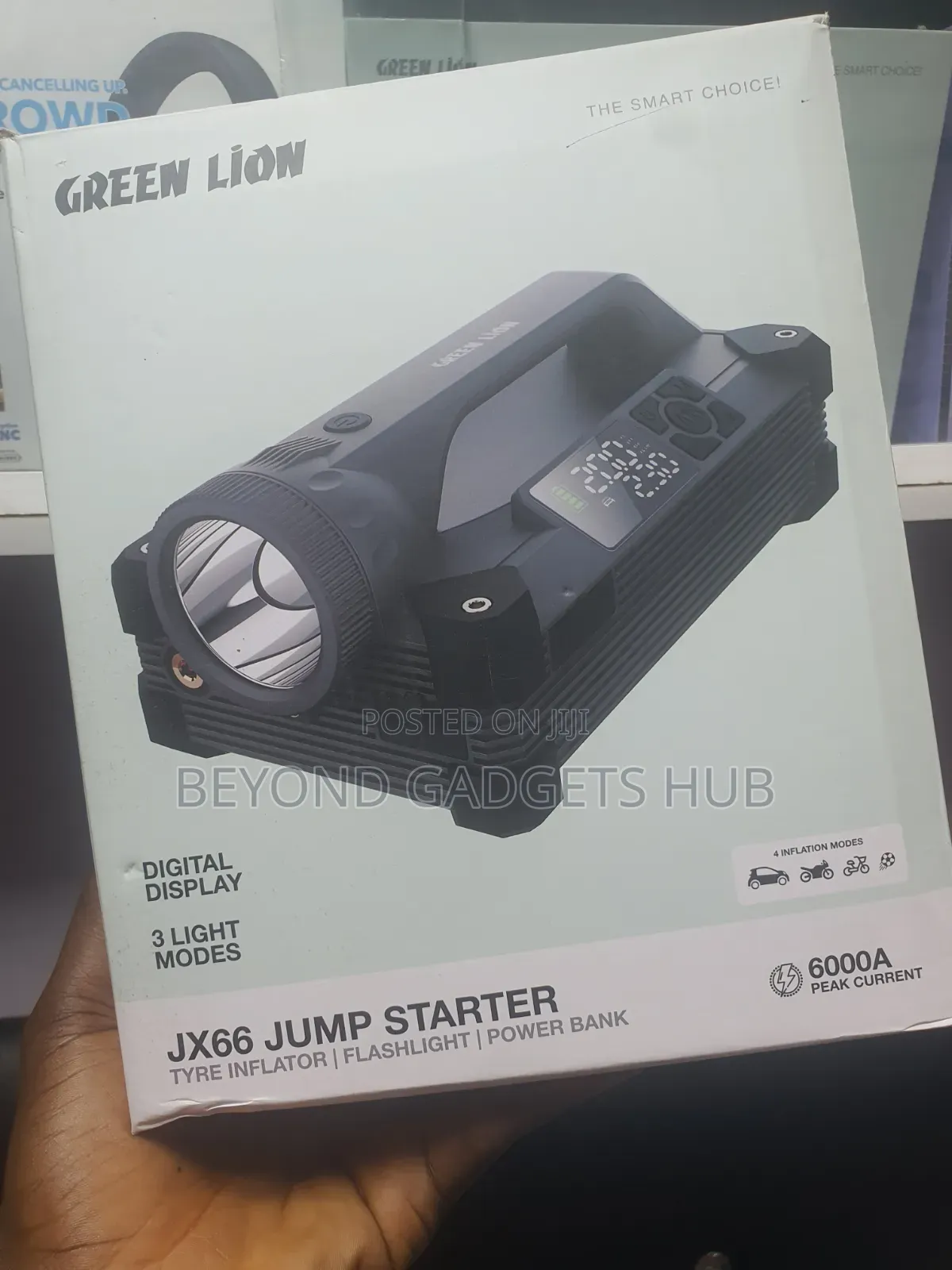 The Green Lion Jx66 Jump Starter