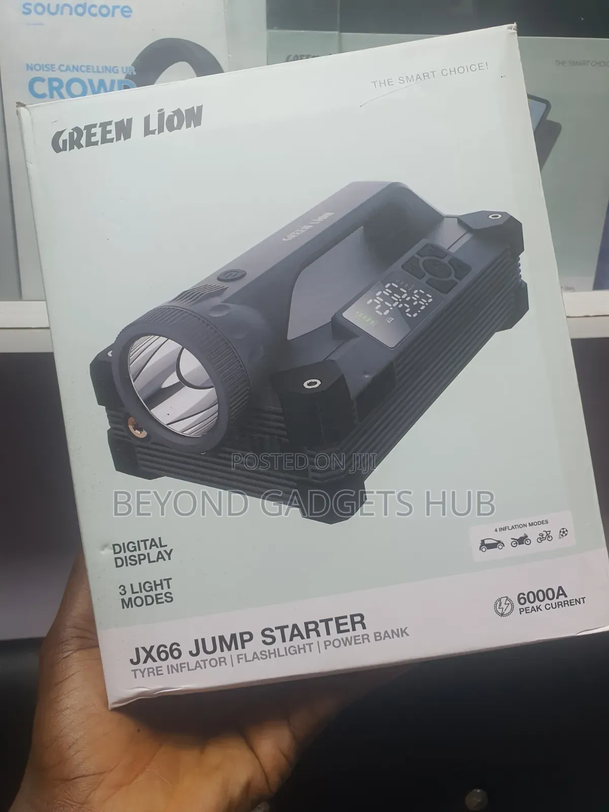 The Green Lion Jx66 Jump Starter