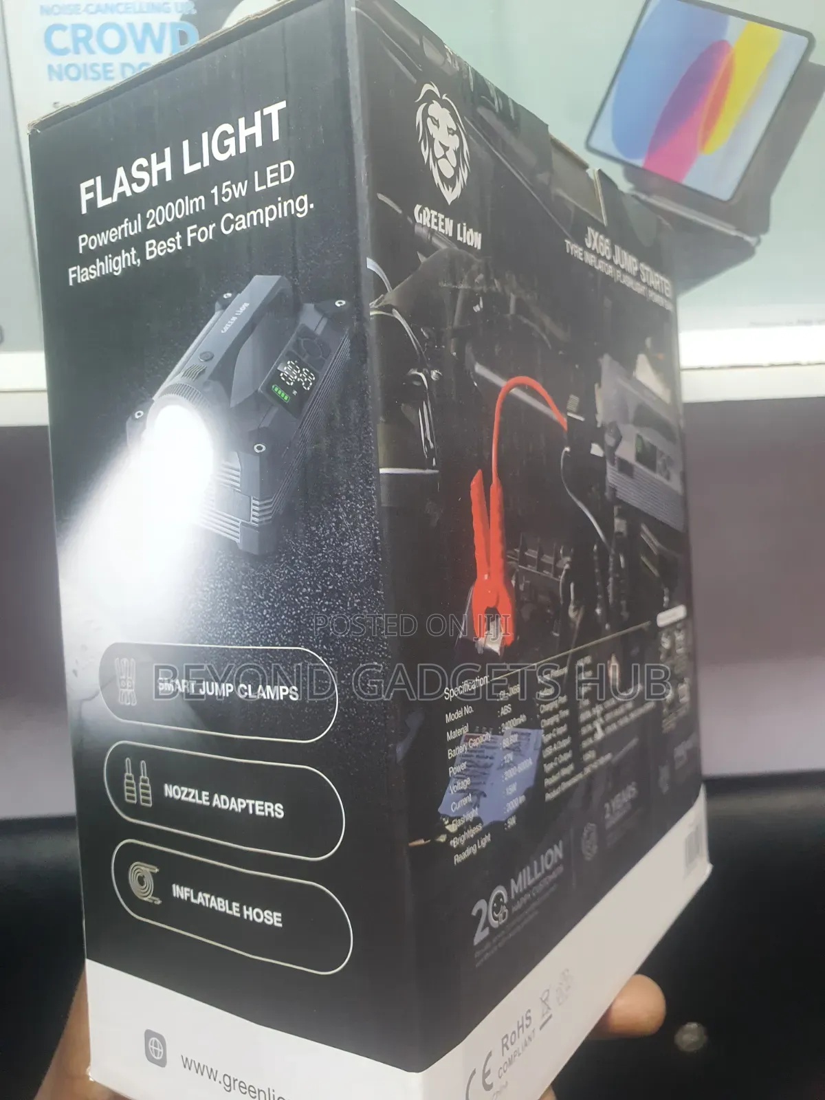 The Green Lion Jx66 Jump Starter