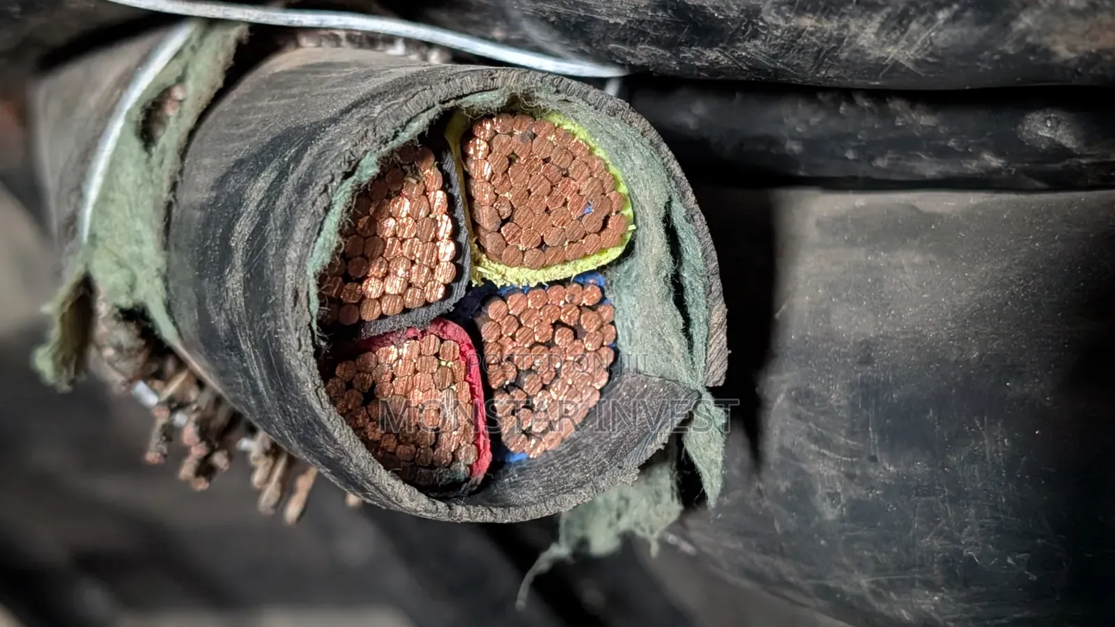Armored Cable 4core