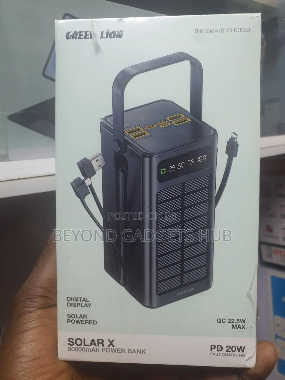 Green Lion Solar X 60,000mah Power Bank