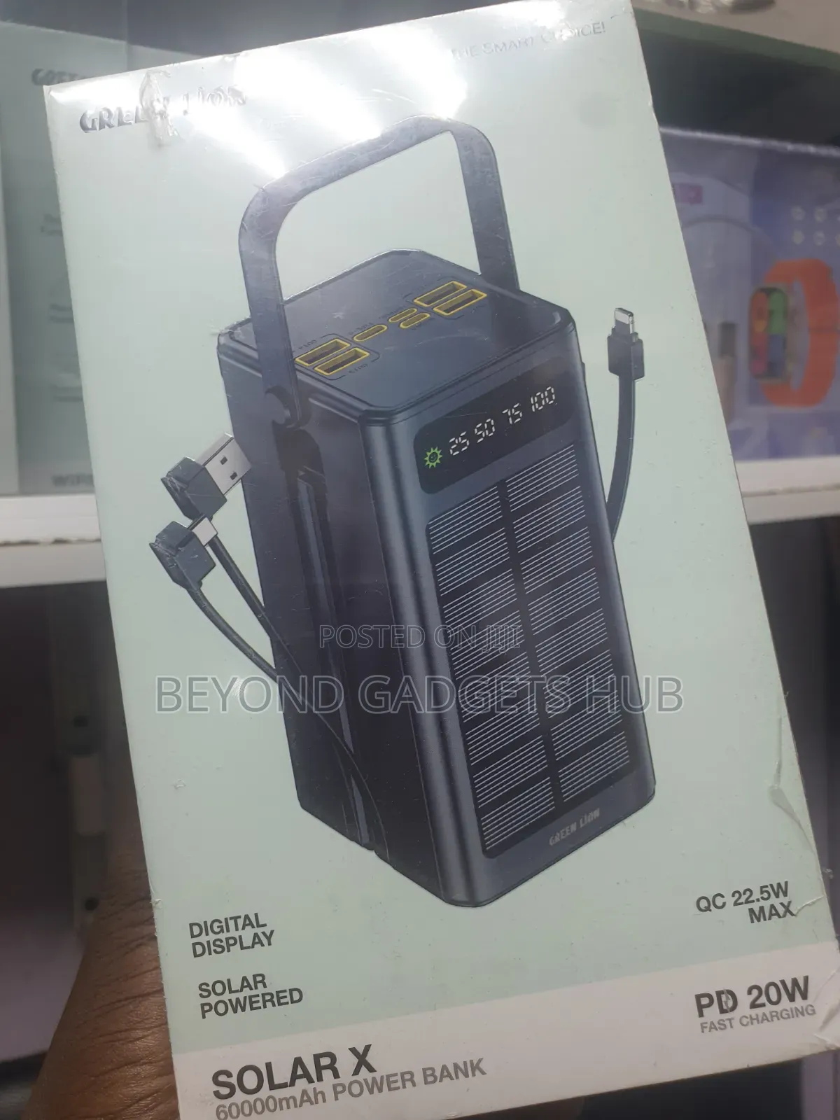 Green Lion Solar X 60,000mah Power Bank