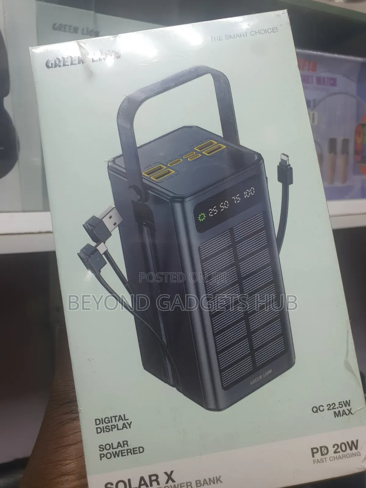 Green Lion Solar X 60,000mah Power Bank