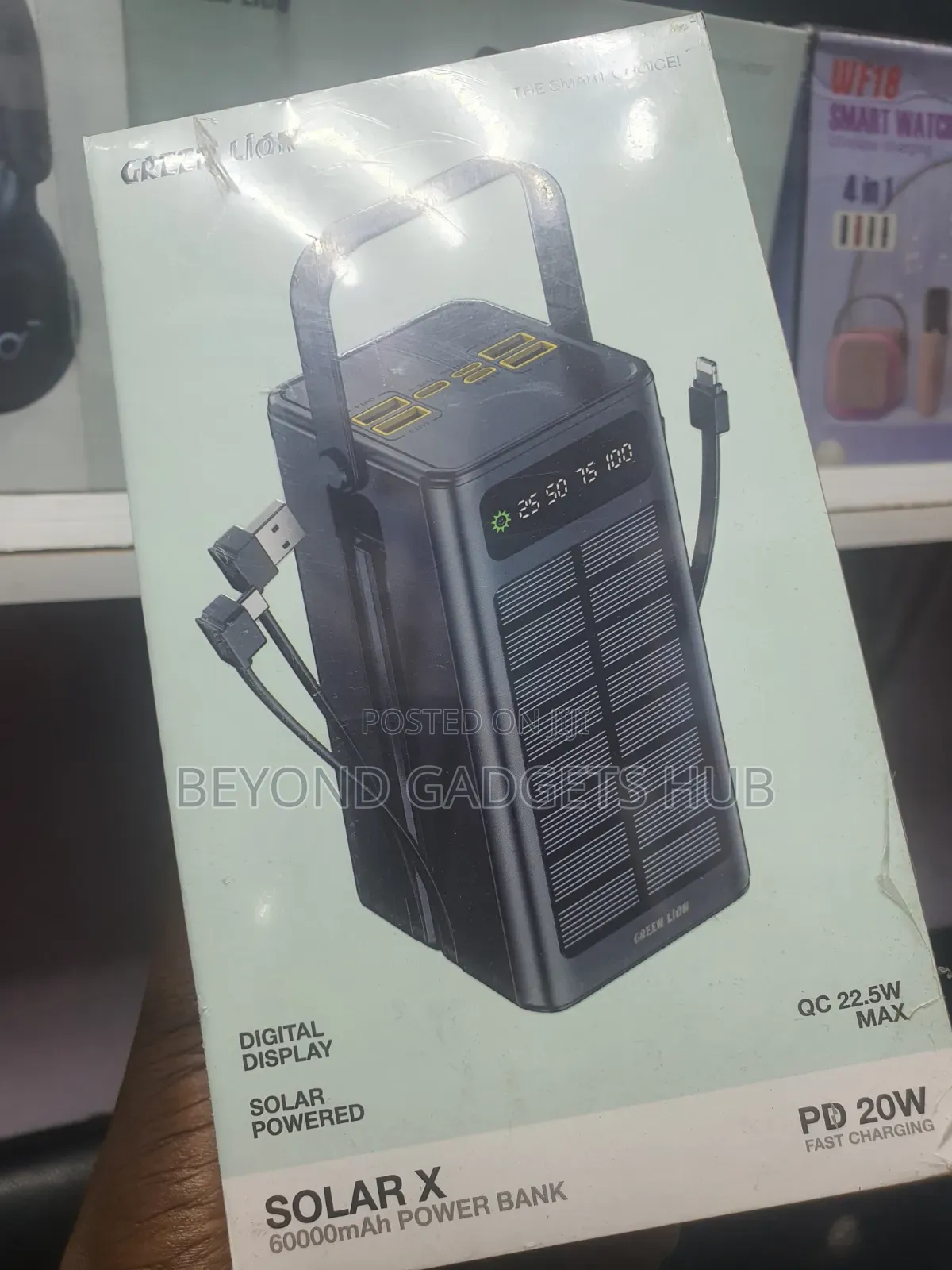 Green Lion Solar X 60,000mah Power Bank